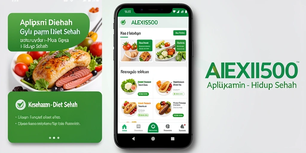 Antarmuka pengguna ALEXIS500 yang ramah dan intuitif.